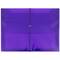 JAM Paper 9.75" x 13" Plastic Elastic Band Closure Expansion Envelopes, 12ct.